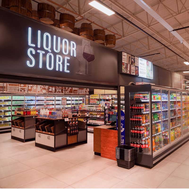ModernPOS wine and spirit POS system running in a Nairobi liquor store